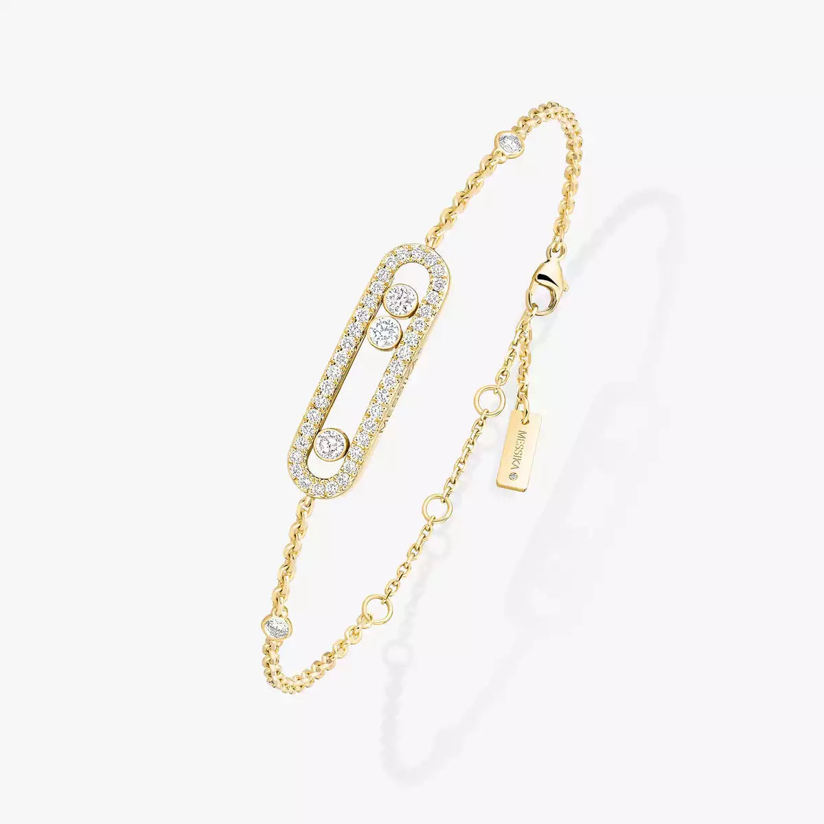 [Royal&Vicky]Pavé Baby Move Diamond Bracelet