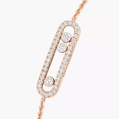 [Royal&Vicky]Pavé Baby Move Diamond Bracelet