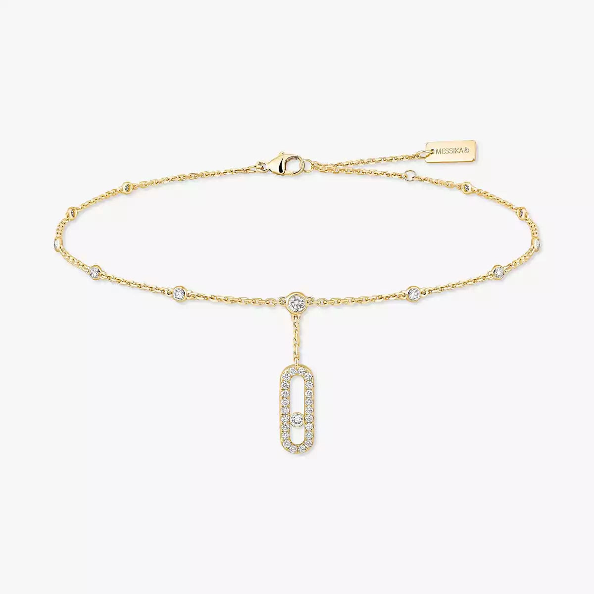 [Royal&Vicky] Move Uno pavé ankle bracelet