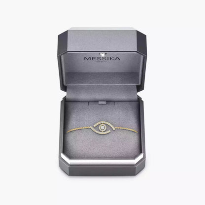 [Royal&Vicky]Lucky Eye Pave-Set Diamond Bracelet
