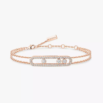 [Royal&Vicky] Move Classique pavé bracelet
