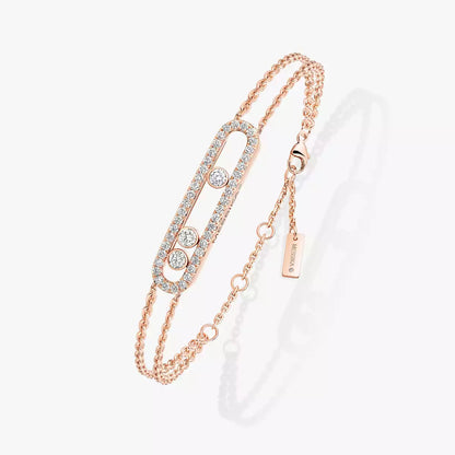 [Royal&Vicky] Move Classique pavé bracelet