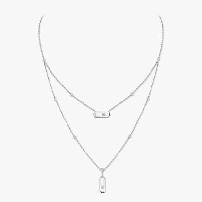 [Royal&Vicky] Move Uno Diamond Necklace