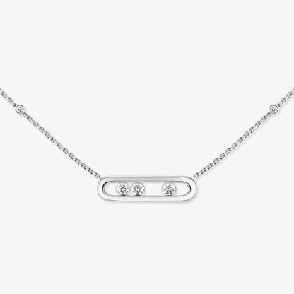 [Royal&Vicky] Baby Move Gold Diamond Necklace