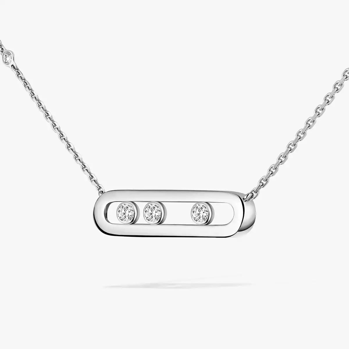 [Royal&Vicky] Baby Move Gold Diamond Necklace