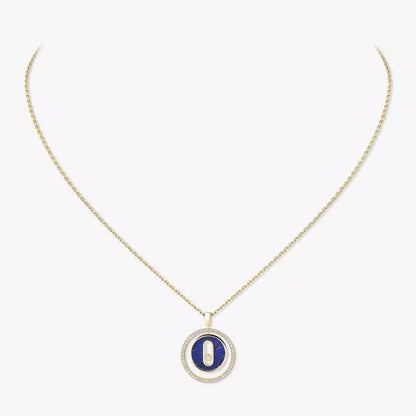 [Royal&Vicky]Lucky Move Diamond Necklace in Rose Gold and White Mother-of-Pearl
