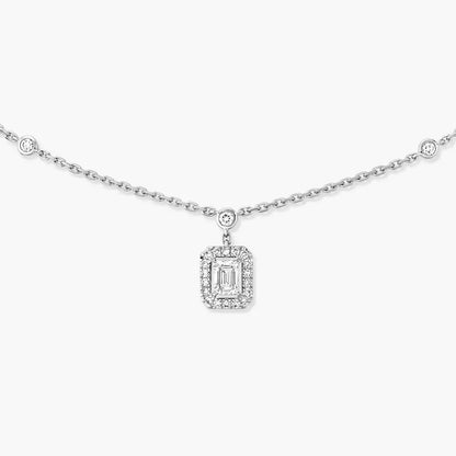 [Royal&Vicky]My Twin Diamond Necklace in Silver