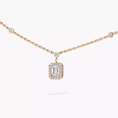 [Royal&Vicky]My Twin Diamond Necklace in Silver