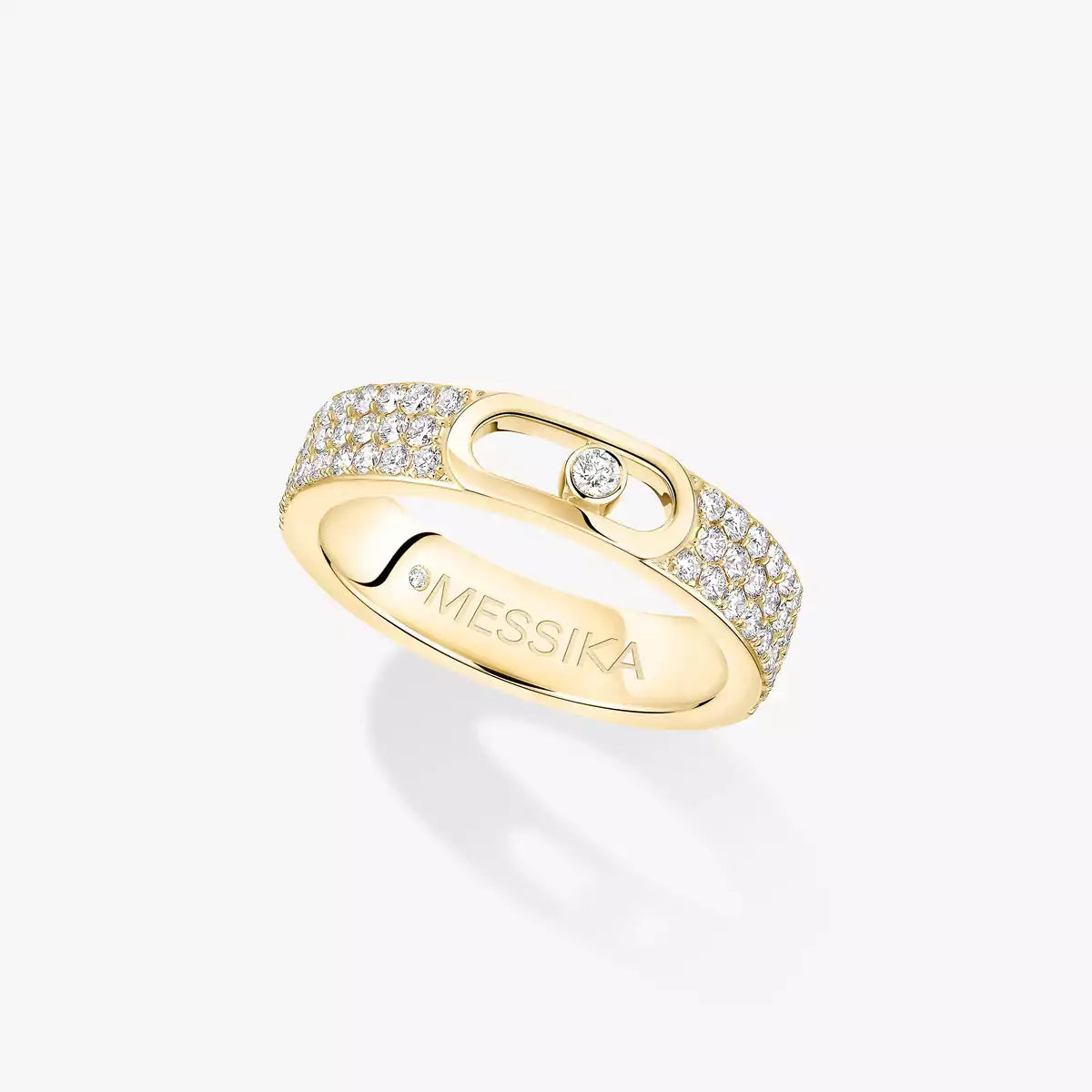[Royal&Vicky]Move Joaillerie Pave Diamond Wedding Ring