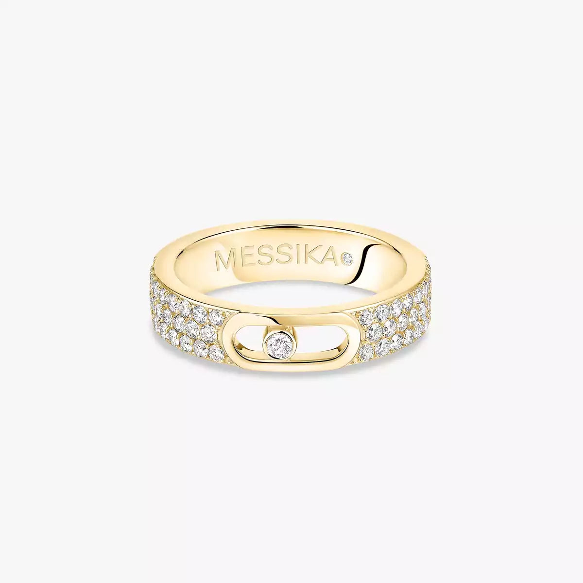 [Royal&Vicky]Move Joaillerie Pave Diamond Wedding Ring