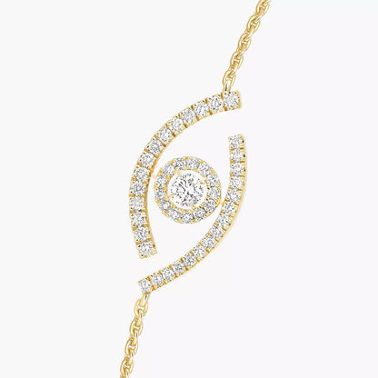 [Royal&Vicky]Lucky Eye Pave-Set Diamond Bracelet