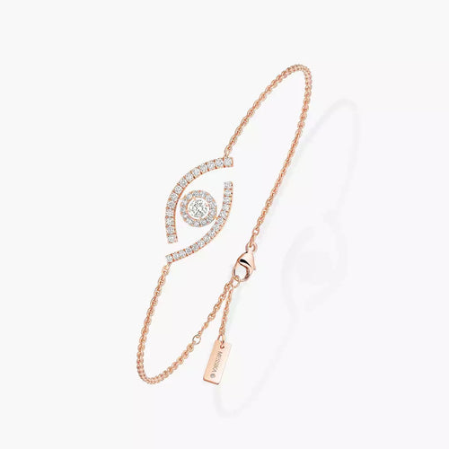 [Royal&Vicky]Lucky Eye Pave-Set Diamond Bracelet