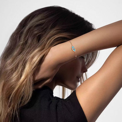[Royal&Vicky]Lucky Eye Diamond Bracelet