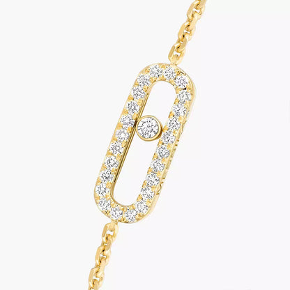 [Royal&Vicky]Move Uno Diamond Bracelet
