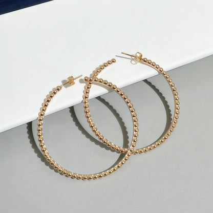[Royal&Vicky] SMOOTH BEAD STUD EARRINGS