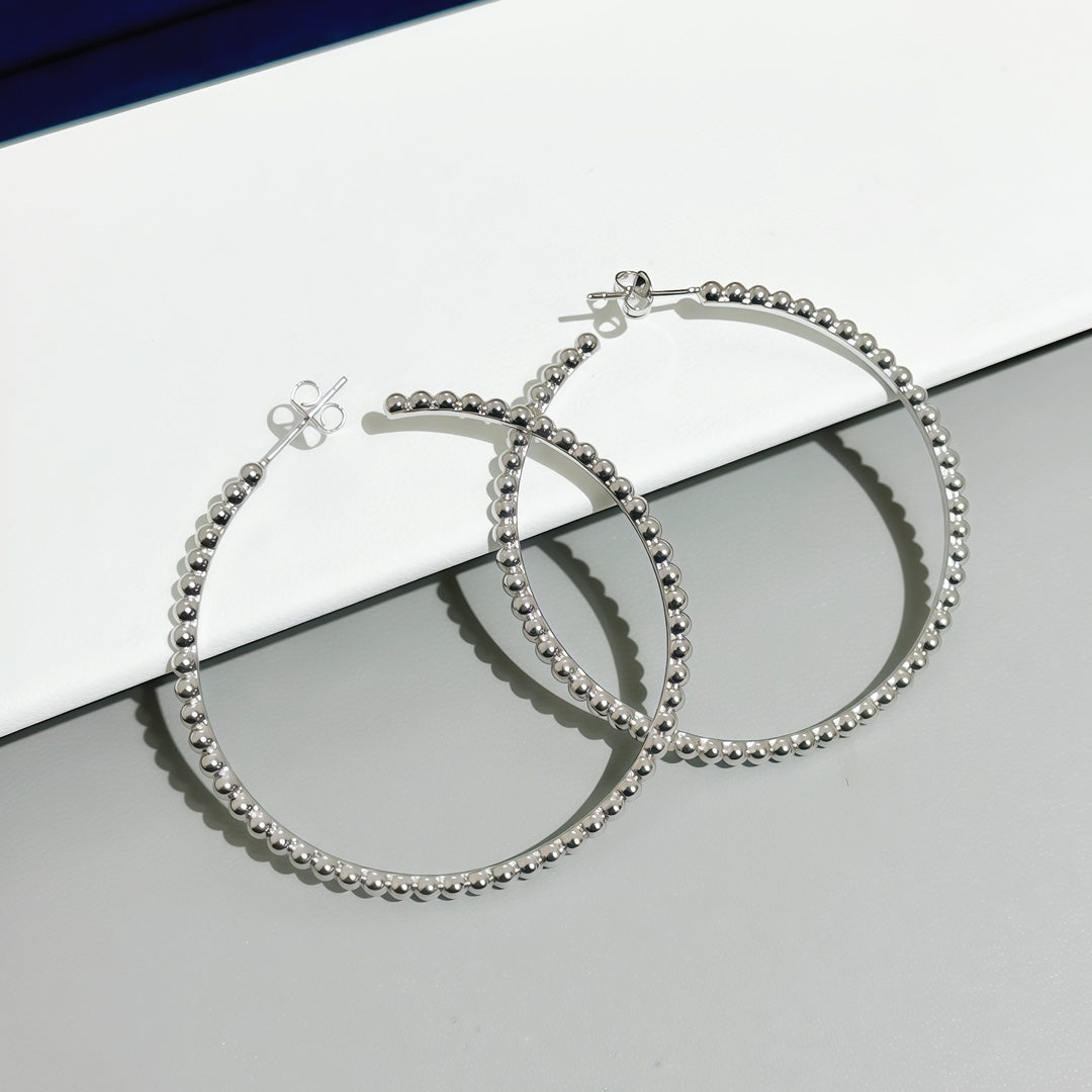 [Royal&Vicky] SMOOTH BEAD STUD EARRINGS