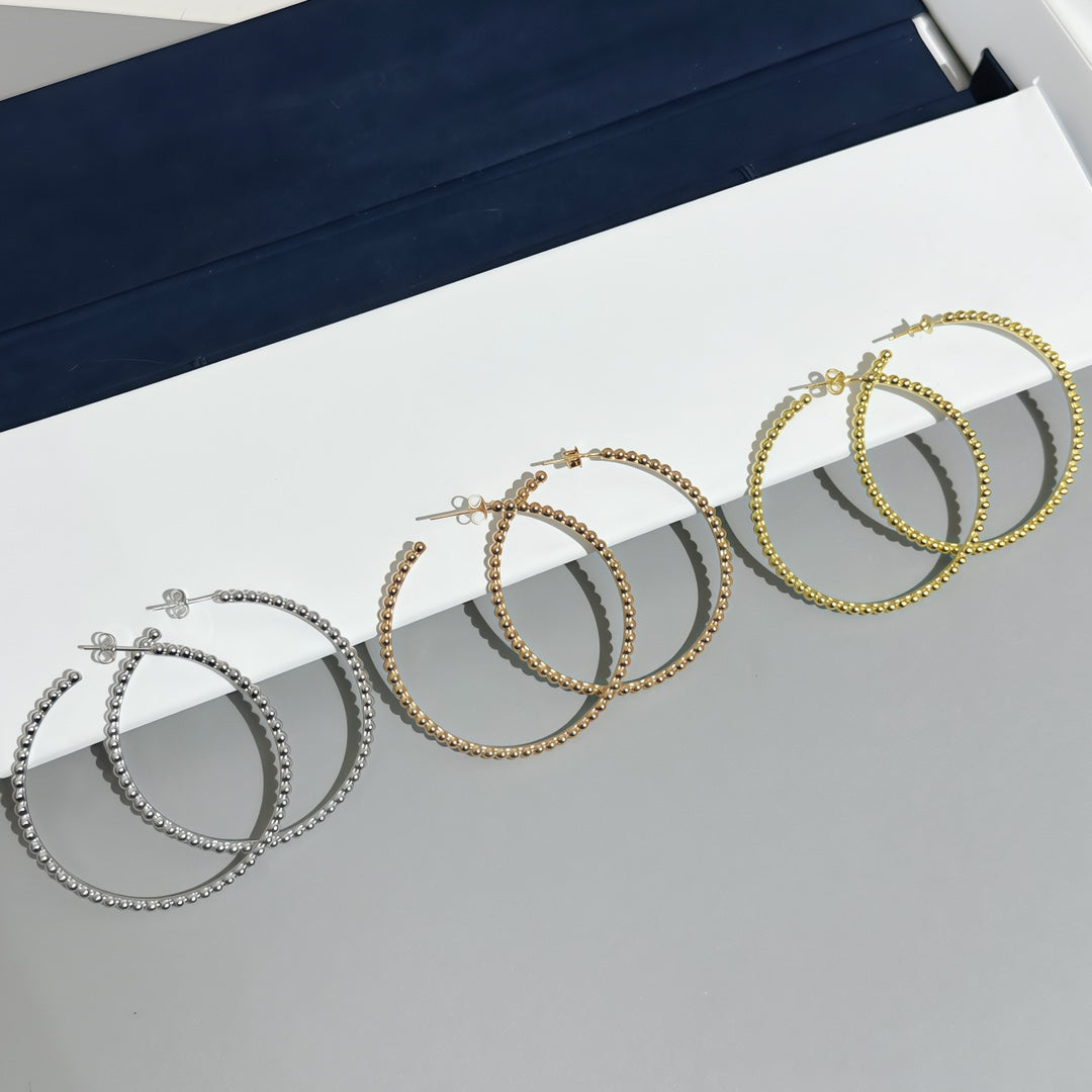 [Royal&Vicky] SMOOTH BEAD STUD EARRINGS