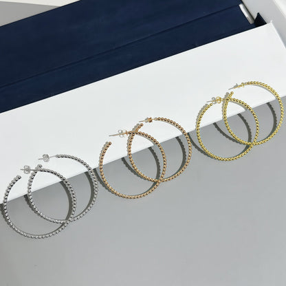 [Royal&Vicky] SMOOTH BEAD STUD EARRINGS
