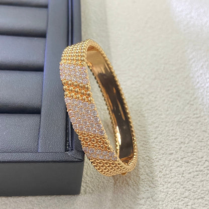 [Royal&Vicky]  FIVE-ROW DIAMOND BRACELET