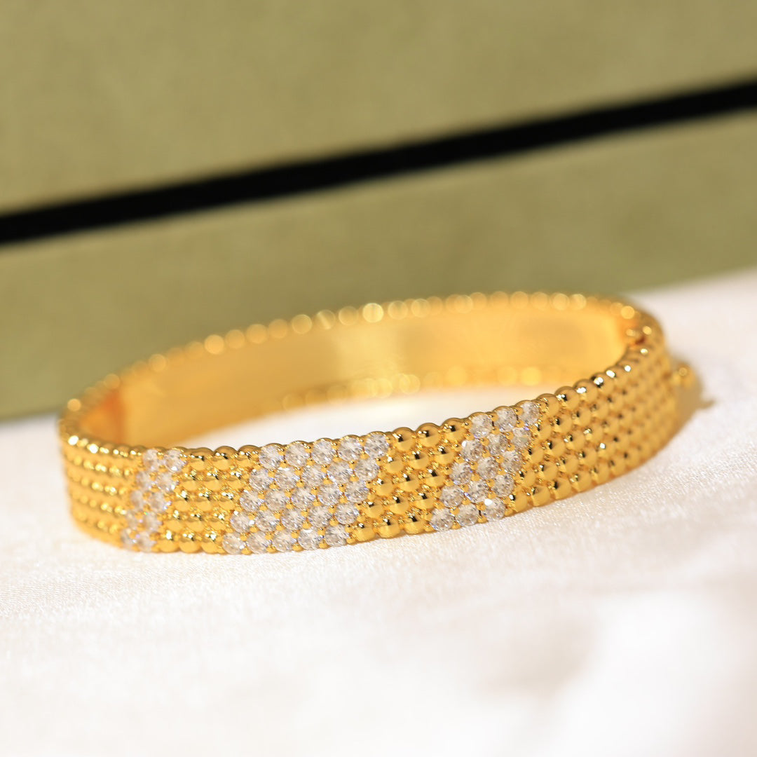 [Royal&Vicky]  FIVE-ROW DIAMOND BRACELET