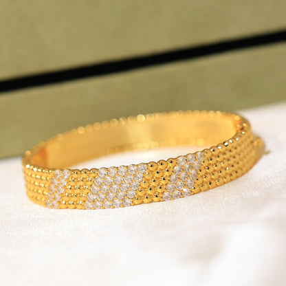 [Royal&Vicky]  FIVE-ROW DIAMOND BRACELET