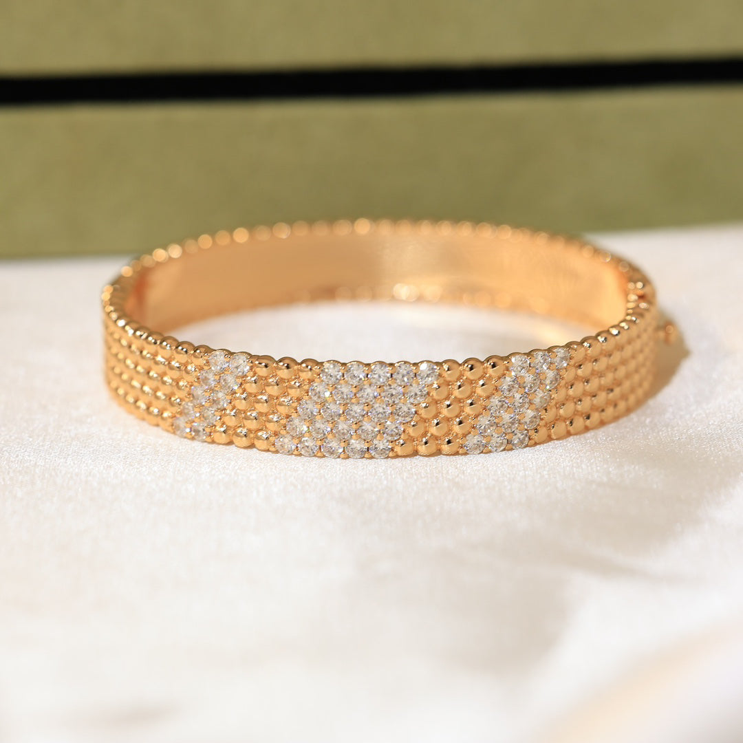 [Royal&Vicky]  FIVE-ROW DIAMOND BRACELET