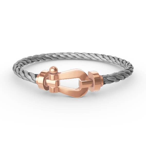 [Royal&Vicky]FORCE LARGE HORSESHOE NO DIAMOND BRACELET ROSE GOLD