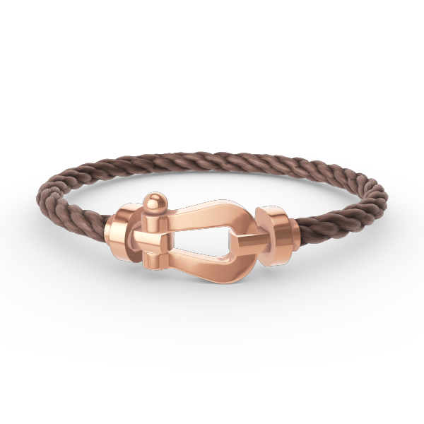 [Royal&Vicky]FORCE LARGE HORSESHOE NO DIAMOND BRACELET ROSE GOLD