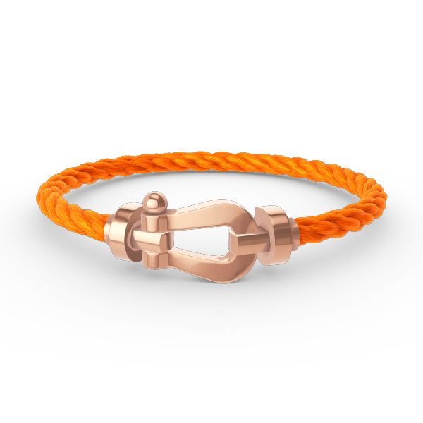 [Royal&Vicky]FORCE LARGE HORSESHOE NO DIAMOND BRACELET ROSE GOLD
