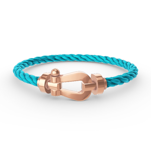 [Royal&Vicky]FORCE LARGE HORSESHOE NO DIAMOND BRACELET ROSE GOLD