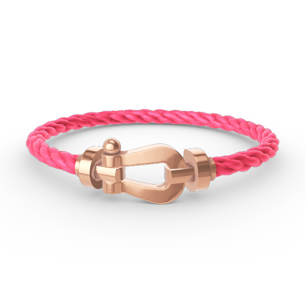 [Royal&Vicky]FORCE LARGE HORSESHOE NO DIAMOND BRACELET ROSE GOLD