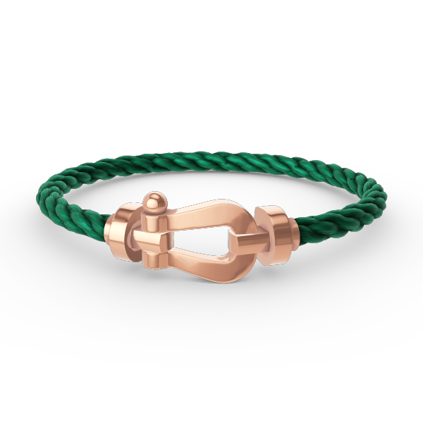 [Royal&Vicky]FORCE LARGE HORSESHOE NO DIAMOND BRACELET ROSE GOLD
