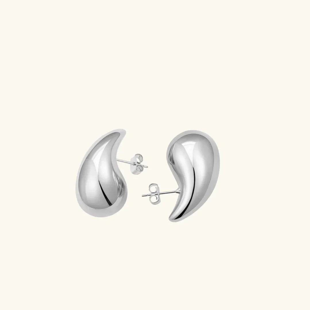 [Royal&Vicky]Sandra Teardrop Gold Earrings