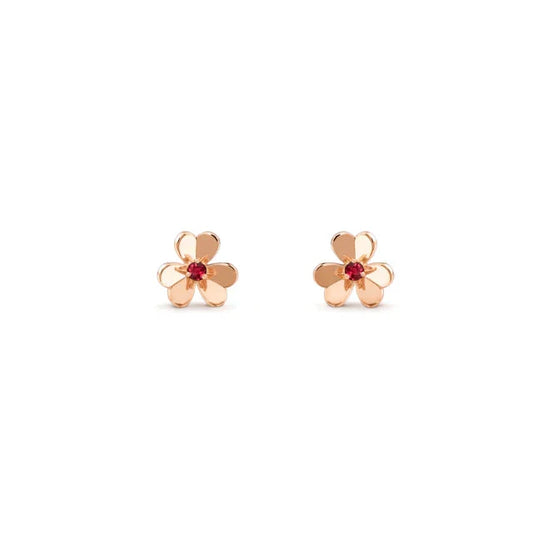 [Royal&Vicky]FRIVOLE  FLOWER PINK EARRINGS