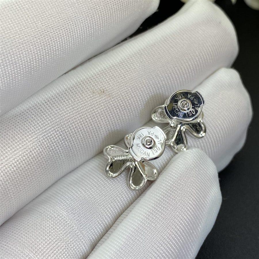 [Royal&Vicky]FRIVOLE MINI SILVER FLOWER EARRINGS