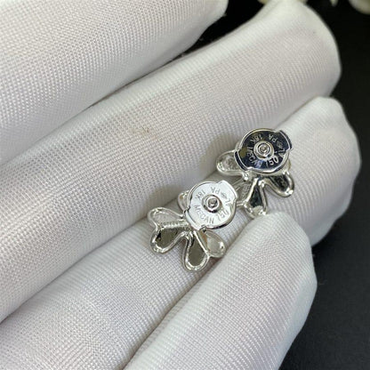 [Royal&Vicky]FRIVOLE MINI SILVER FLOWER EARRINGS