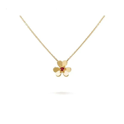 [Royal&Vicky]FRIVOLE GOLD FLOWER NECKLACE