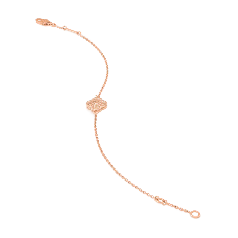 [Royal&Vicky]CLOVER SINGLE FLOWER BRACELET