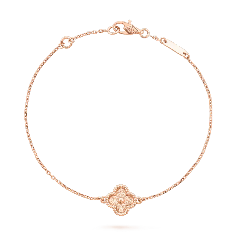 [Royal&Vicky]CLOVER SINGLE FLOWER BRACELET