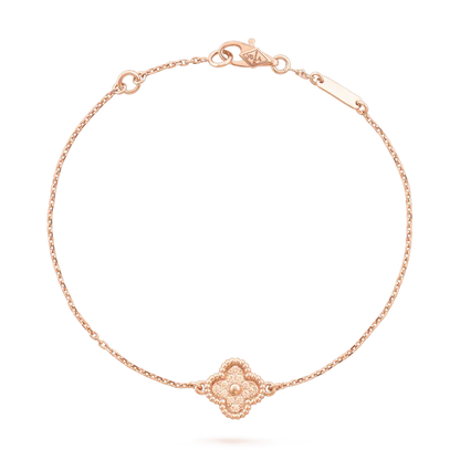 [Royal&Vicky]CLOVER SINGLE FLOWER BRACELET