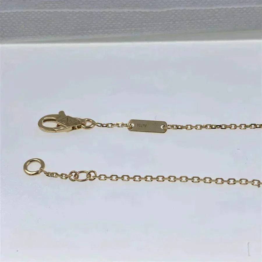 [Royal&Vicky]CLOVER  CARNELIAN SINGLE FLOWER BRACELET