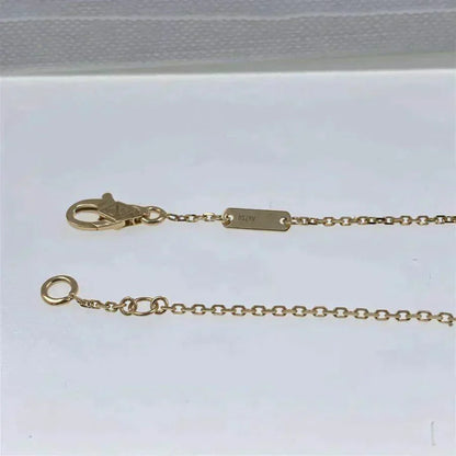 [Royal&Vicky]CLOVER  CARNELIAN SINGLE FLOWER BRACELET