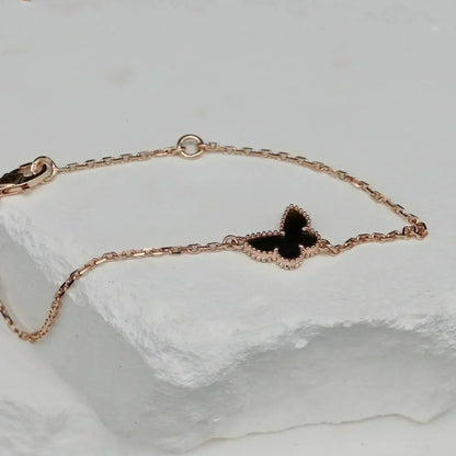 [Royal&Vicky]BUTTERFLY ONYX  BUTTERFLY BRACELET