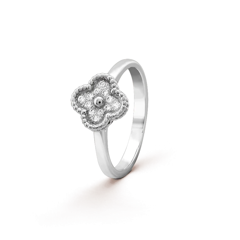 [Royal&Vicky]CLOVER DIAMOND RING