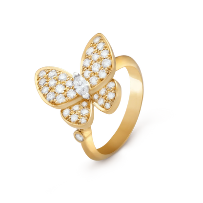 [Royal&Vicky]BUTTERFLY DIAMOND RING