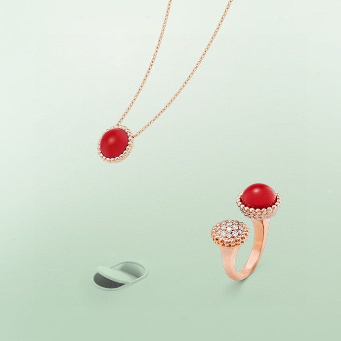[Royal&Vicky]PERLEE COULEURS DIAMOND ROSE GOLD BETWEEN THE FINGER RING