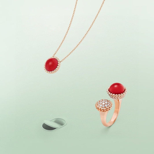 [Royal&Vicky]PERLEE COULEURS DIAMOND ROSE GOLD BETWEEN THE FINGER RING
