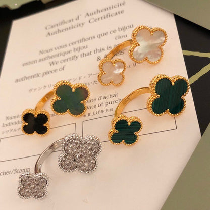 [Royal&Vicky]CLOVER BETWEEN THE FINGER RING