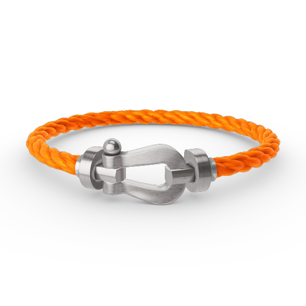 [Royal&Vicky]FORCE LARGE HORSESHOE NO DIAMOND BRACELET SILVER