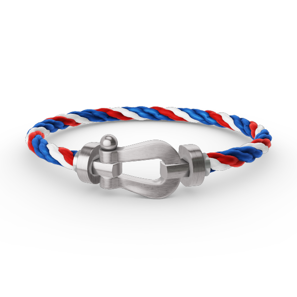 [Royal&Vicky]FORCE LARGE HORSESHOE NO DIAMOND BRACELET SILVER